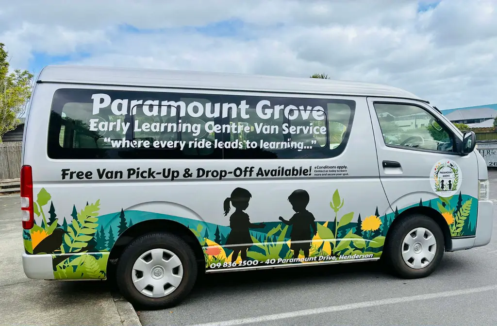 Paramount Grove centre van